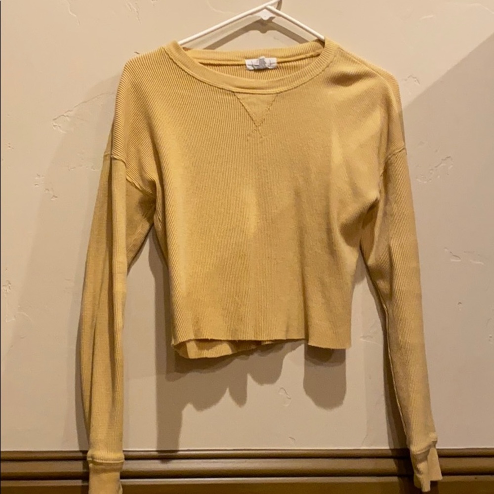 cropped long sleeve